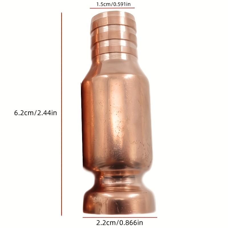 

1pc Copper Automatic Siphon Pump Portable Oil Fuel Liquid Transfer Pump with Suction Pipe Connector for Automotive Plumbing Use