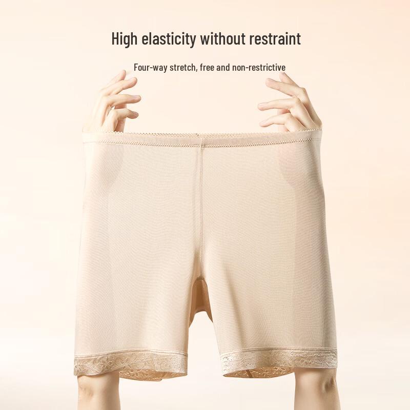 Pantalones Cortos de Seguridad Antiexposición 100% Seda para Mujer
