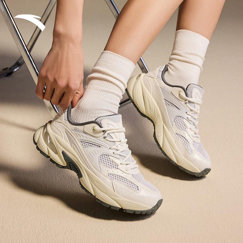 Anta AT802 Retro Casual Sneakers for Women US 6.5