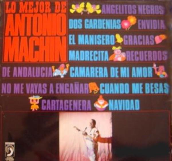 

LP Record ANTONIO MACHN Lo Mejor De Antonio Machin SC2025 Discophon 1967 Spain Latin Used
