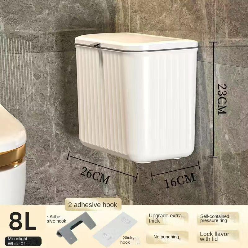 128 л кухонное мусорное ведро подвесное бытовое ведро для хранения туалетная бумага корзина для кухонных отходов настенное мусорное ведро 2675₽