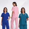 Women's Short Sleeve Scrub Top for Dental Operating Room – Nurse & Doctor Medical Workwear for Healthcare Staff