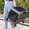 Pet Forest Transparent Large Capacity Pet Trolley Carrier