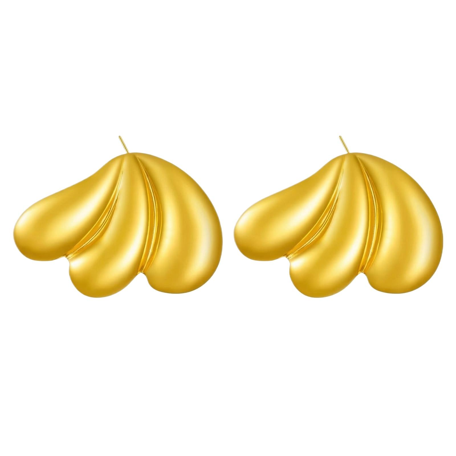 Stainless Steel Earrings for Women Vintage Luxury Stylish Titanium Steel Jewelry