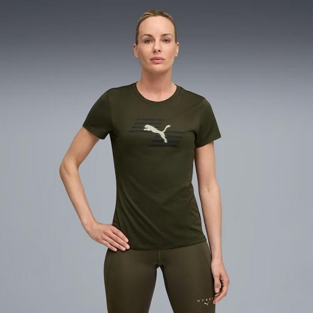 Puma Women S Puma X hyroX Poly Graphic Tee 527638   01