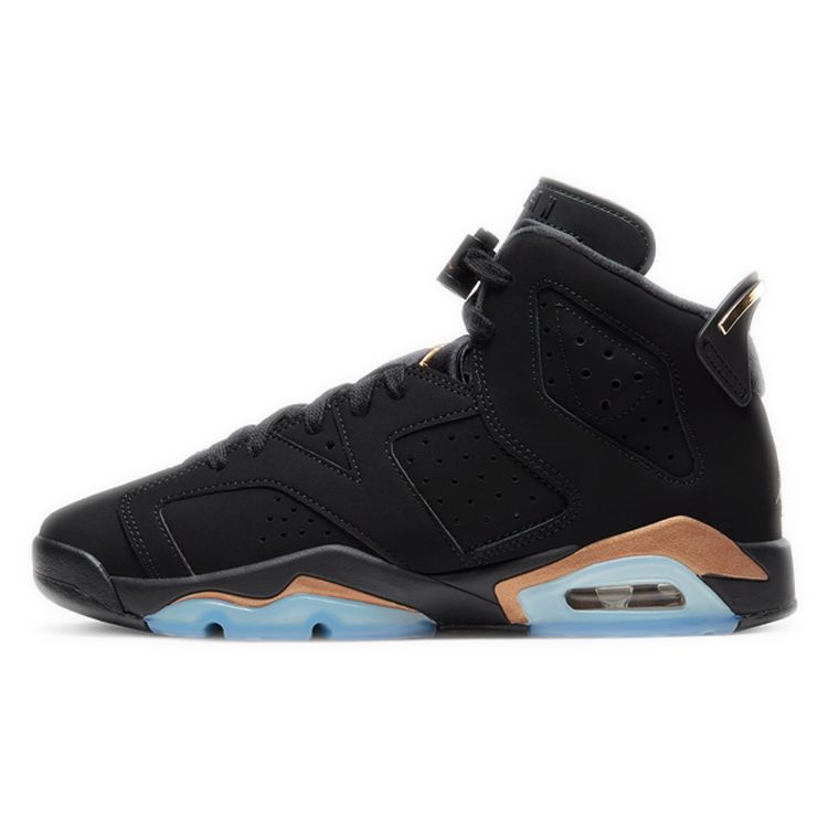 

Детские кроссовки Air Jordan 6 Retro SE GS Defining Moments 2020 Черный металлик-золотой CT4964-007