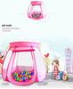 Children's Six-Sided Indoor Tent with Ocean Ball Pit