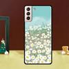 Cute Daisy Flower Phone Case For Samsung Galaxy S23 S24 S25 Ultra S22 S20 S21 S24 FE S9 S10 S25 Plus Cover