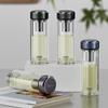 WANXIANG V276R Double-Layer Glass Tea Infuser Travel Mug