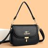 Hochwertige weiche PU-Leder Umhängetasche, Modische Damen Schulter-Crossbody-Tasche, Lässige Schultertasche geeignet für den täglichen Gebrauch und zum Einkaufen