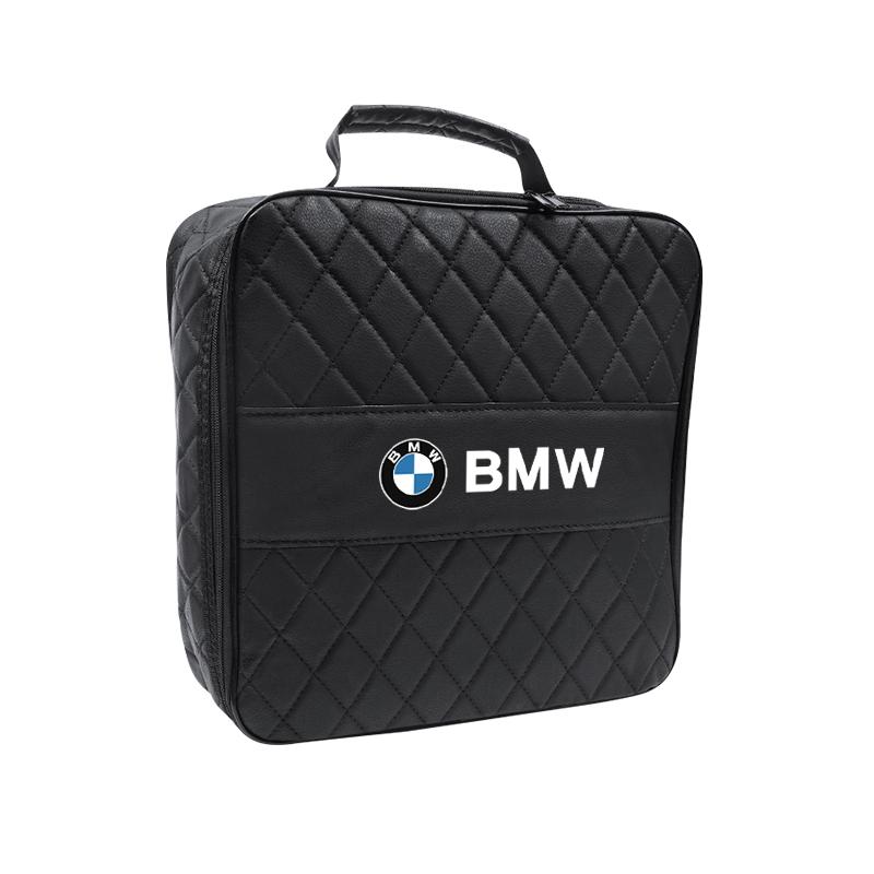 Electric Car Charging Gun Cable Storage Bag Accessories Stickers For BMW iX1 i7 F07 F48 F39 F34 F40 F45 F46 G30 G20 G32 Stickers CS6