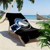Atalanta BC Logo Print Beach Towel, Large Soft Quick Dry Towel for Beach Camping Swimming