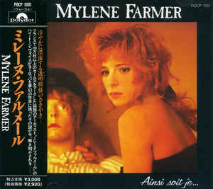 CD MYLENE FARMER - Ainsi Soit Je POCP1001 Polydor 1990 Japan Dance & Electronica Used