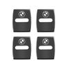 4pcs Car Door Lock Protection Cover Titanium Alloy Cap For BMW E46 E90 E60 F30 F10 E39 E36 F20 G20 G30 E92 E87 E91 X5 E70 F11 X3 CU4