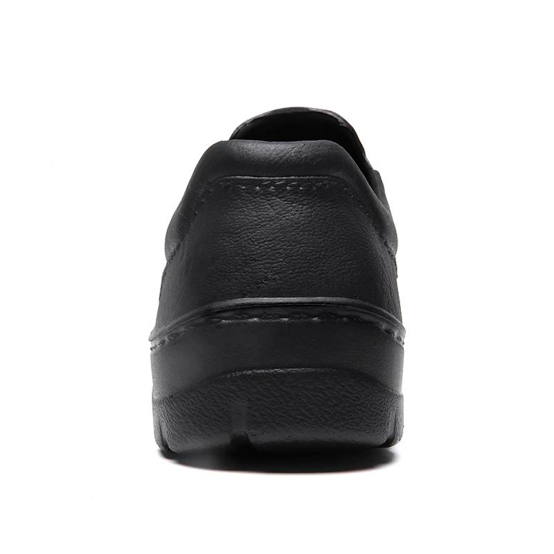 2025 Herrenschuhe Neu Rutschfeste Kochschuhe Leichte Slipper Wasserdichte und Schmutzabweisende Sneakers für Herren Arbeitsschuhe