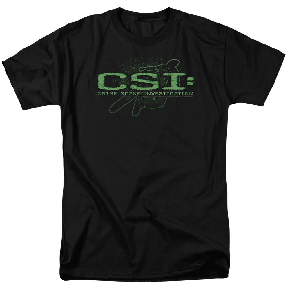 

Csi Sketchy Shadow Mens T Shirt Black Officially Licensed 4XL