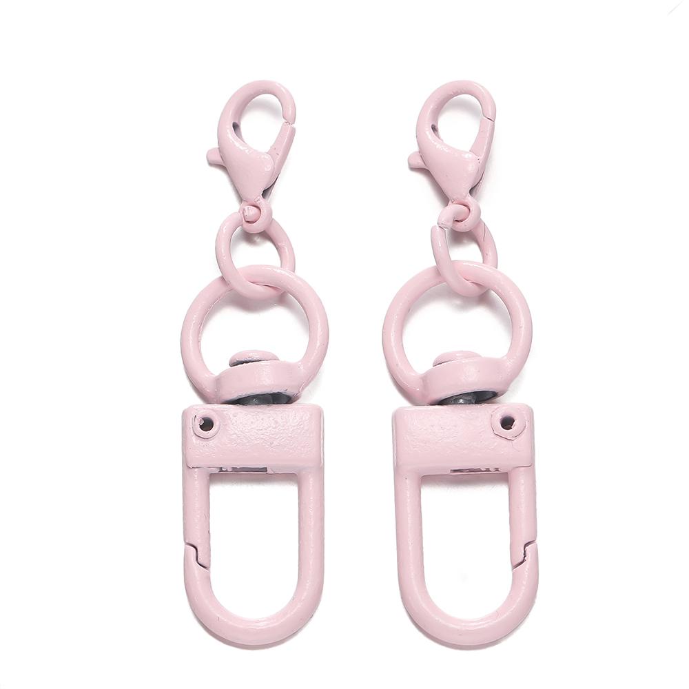 5/10Pcs Colorful Alloy Snap Lobster Clasp Hooks with 14mm Lobster Clasp for DIY Key Chain Bags Pendants Accessories Wholesale