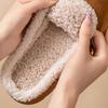 Fashion Outdoor Faux Suede Plush Slippers for Women 2025 Winter Warm Platform Boken Slippers Woman Thick Sole Non Slip Home Slides
