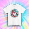 Summer Vibes Cool Flamingo With Shades Beach Vacation Graphic Tee S-5XL