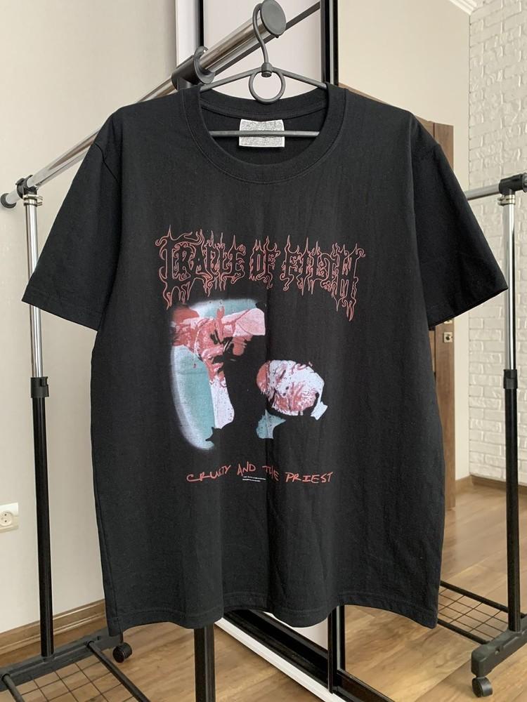 

2001 Cradle Of Filth Cruelty Priest Базовый Стиль Черная Унисекс Футболка S-5XL KH8297 Унисекс Футболка Графическая Футболка XXL
