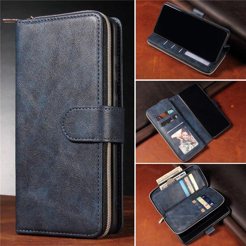 Flip Leder Wallet Kartenetui Für Samsung Galaxy S26 Ultra S25 FE S24 Plus S23 S22 S21 S20 Note 20 A17 A37 A57 A16 A36 A56 A15 A35 A55 A14 A54 Hülle