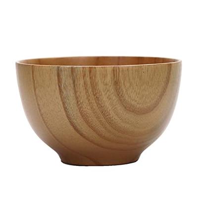 Osaka Choseido Wooden Miso Soup Bowl, 11.2cm Diameter, 420ml, Large