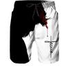 3d Print Shorts Men Breathable Quick-drying Gym Fitness Shorts Plus Size Loose Fashion Drawstring Unisex Shorts