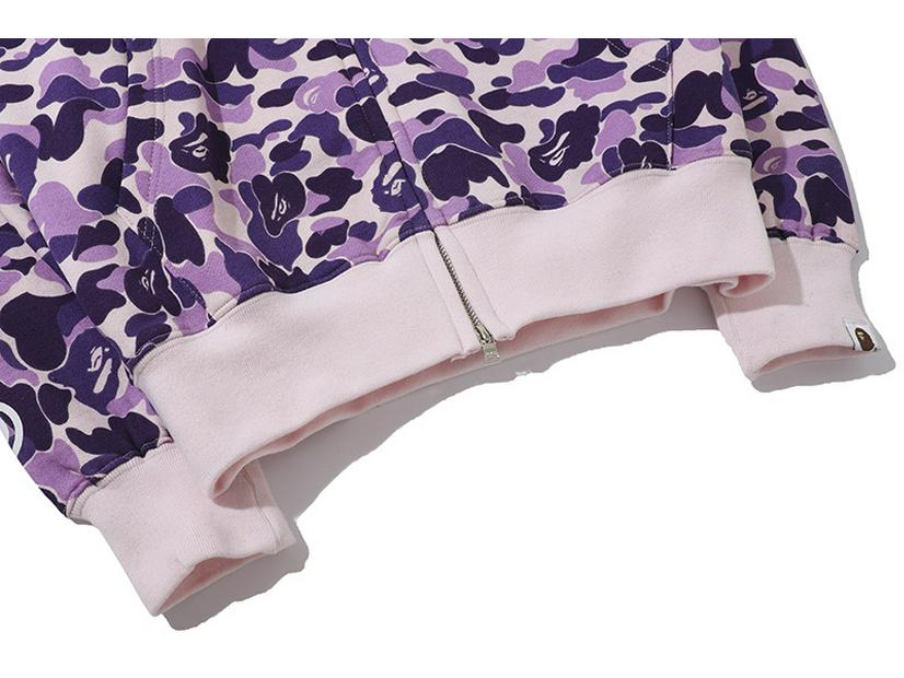 Herren Kapuzenpullover Lila Taro Hai: Herbst/Winter bestickter Reißverschluss-Sweatshirt mit Samtfutter für Teenager