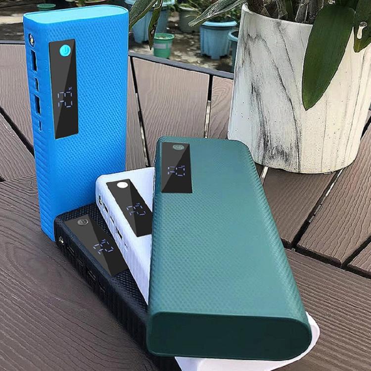 Interchangeable 5x21700 Battery Charging Case Quick Charging Capability LED Power Suitable for Various Device Support