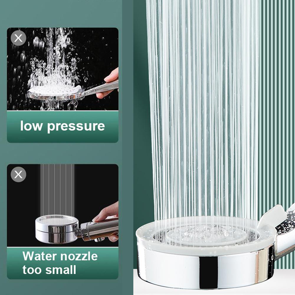 Adjustable 5 Modes Shower Head High Pressure Handheld Portable Water Saving Shower head with Hose Home Bathroom Accessories