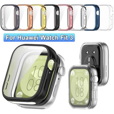 Smart TPU Case Full Cover Protective Shell New Screen Protector for Huawei Watch Fit 3