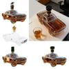 Display Worth Car Design Glass Whiskeys Bottle With High Quality Finish For Collectors And Whiskeys Aficionados