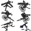 Small Particle Building Block Scale Model War Toy Equipment Rack Scale Model Rifle Assembling Military  Compatible with  Building Block Set