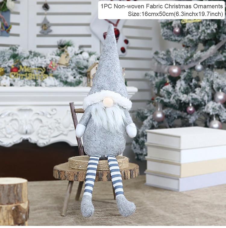 Christmas Gnomes Elf Doll Christmas Decorations 2025 Christmas Ornaments Home Decoration Xmas Gifts Navidad Natal New Year 2025