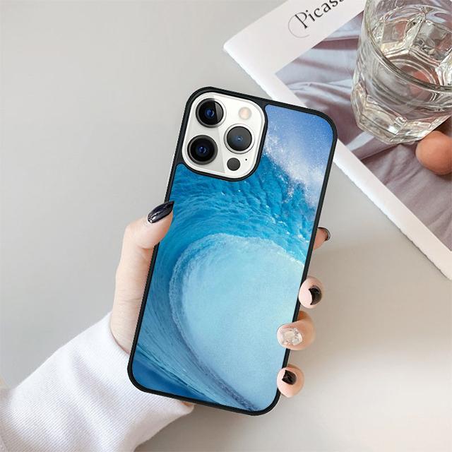 The waves Ocean water Coque Shell For iPhone 17 Air 15 16 14 13 12 Pro Max 11 Pro Max Plus Phone Case Cover