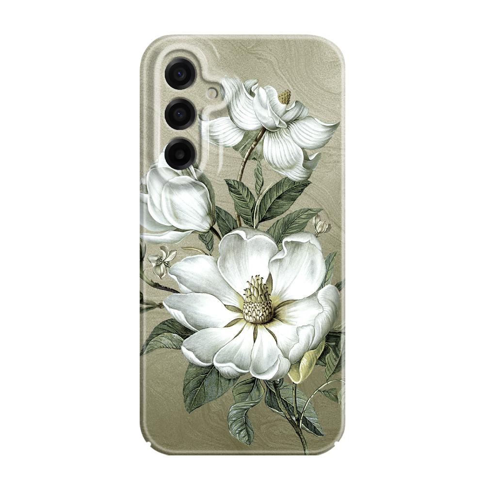 Gorgeous Magnolia Phone Case For Samsung Galaxy A57 A37 A17 A56 A36 A26 A16 A06 A55 A35 A25 A15 A05 4G 5G Film Hard Cover