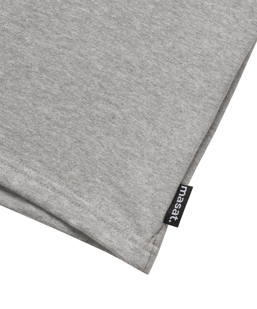Masateu Small Pocket Bermuda Sweat Pants _ Gray