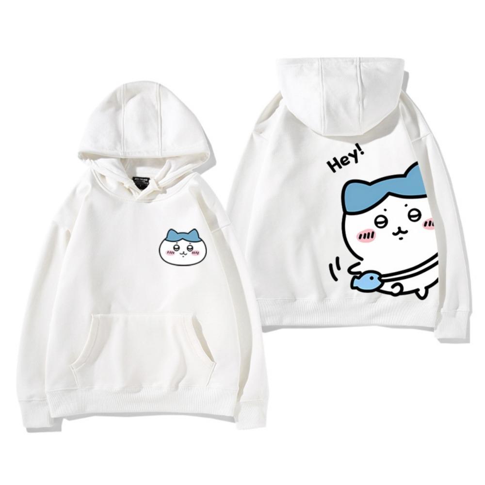 Ladies' Cute Hoodie Chiikawa Hooded Hoodie Hachiware Girls' Casual Sweater Usagi Loose Fashion Trend Women's Hoodie
