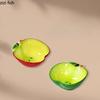 Creative Apple Shaped Plate Ceramic Fruit Plate Dumpling Plates Dessert Bowl Salad Bowl Pasta Dish Sashimi Plates Dim Sum Dish