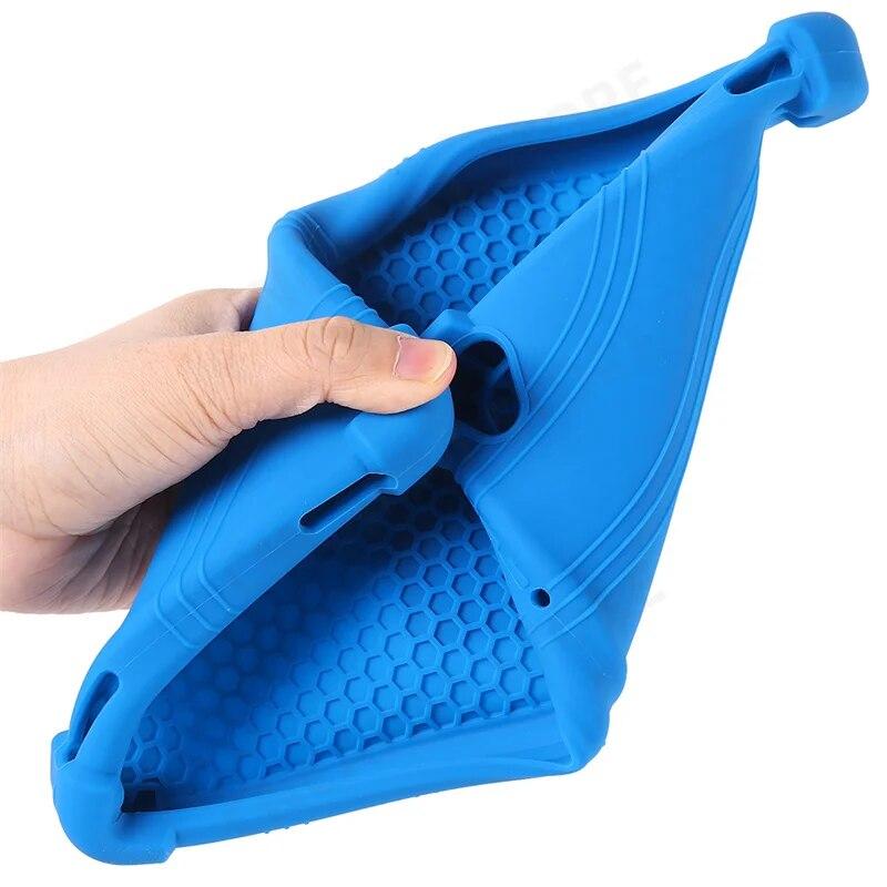 Soft Silicon Cover For Teclast P80T Case Kids Safety 8" Tablet PC Kickstand Funda with 4 Shockproof Airbags P80T Protective Shell Protector Case