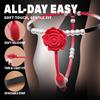 3 In 1 Rose Pearl Wearable Thong Vibrator with App 9 Vibration Modes for G-Spot & Clitoral Stimulation Adult Toy for Women BDSM Female Adult Products