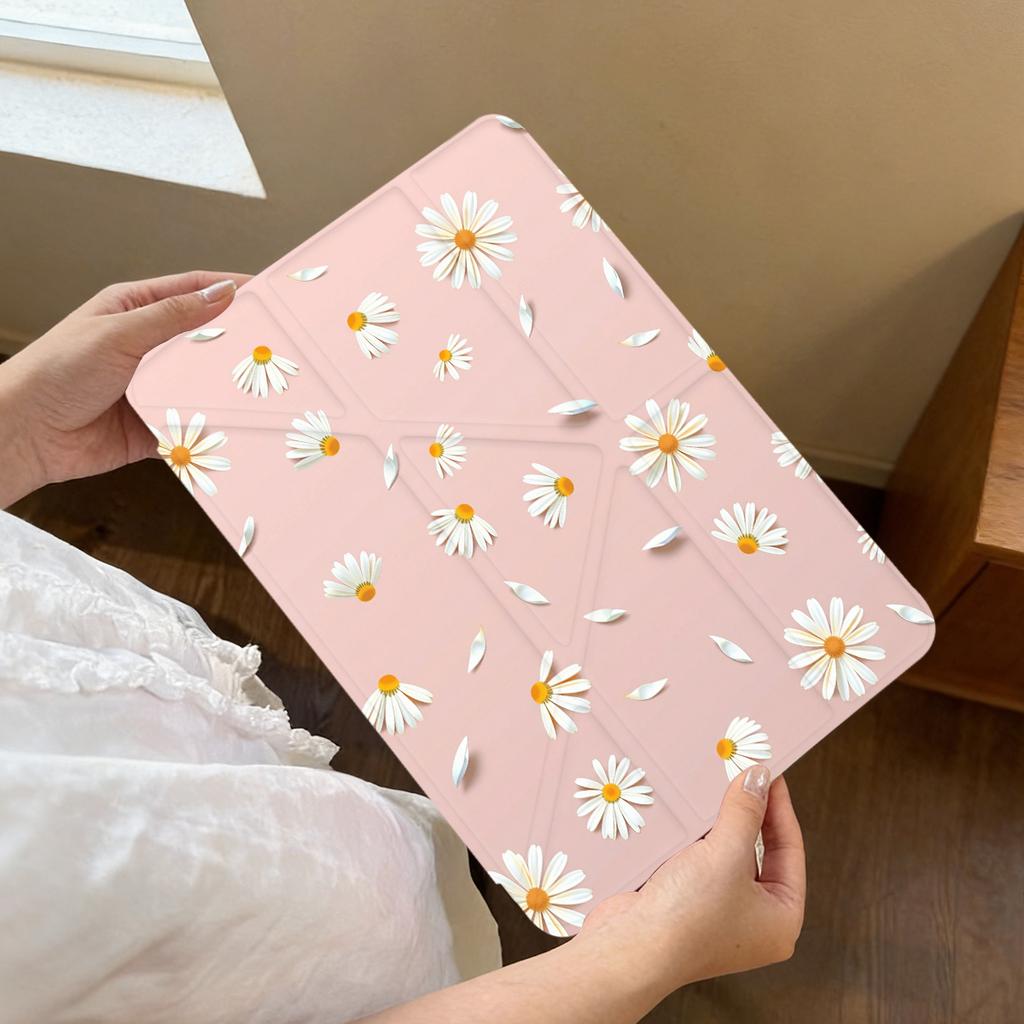 Y Fold Tablet Case For iPad10.2 7/8/9th SamsungS9 S10 Plus 12.4 SamsungS7 11 iPad 11th 2025 iPad 4/5th 10.9 Huawei 11 2021-2023