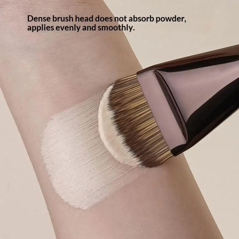 2Pcs Synthetic Bristle Foundation Makeup Brushes Wide Tongue-shaped Face Makeup Tool  Beauty Routine