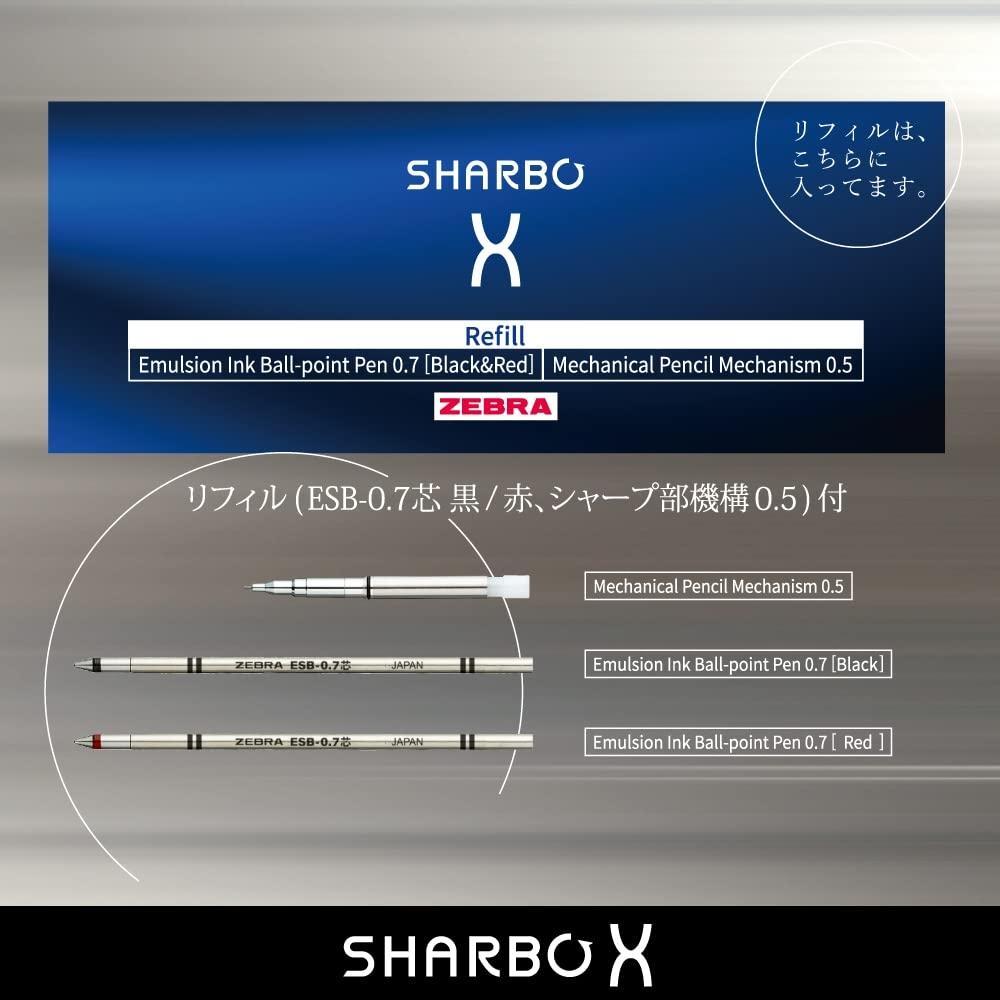 Zebra Multi-Function Pen Shabo X TF12 with Refill SB41