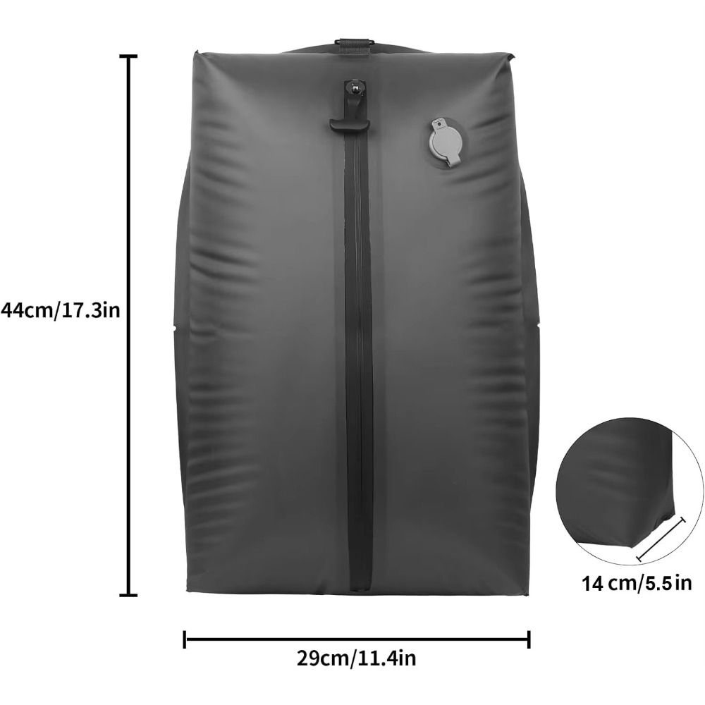 Dustproof Vacuum Compression Bag Reusable Luggage Vacuum Storage Bag  Backpack