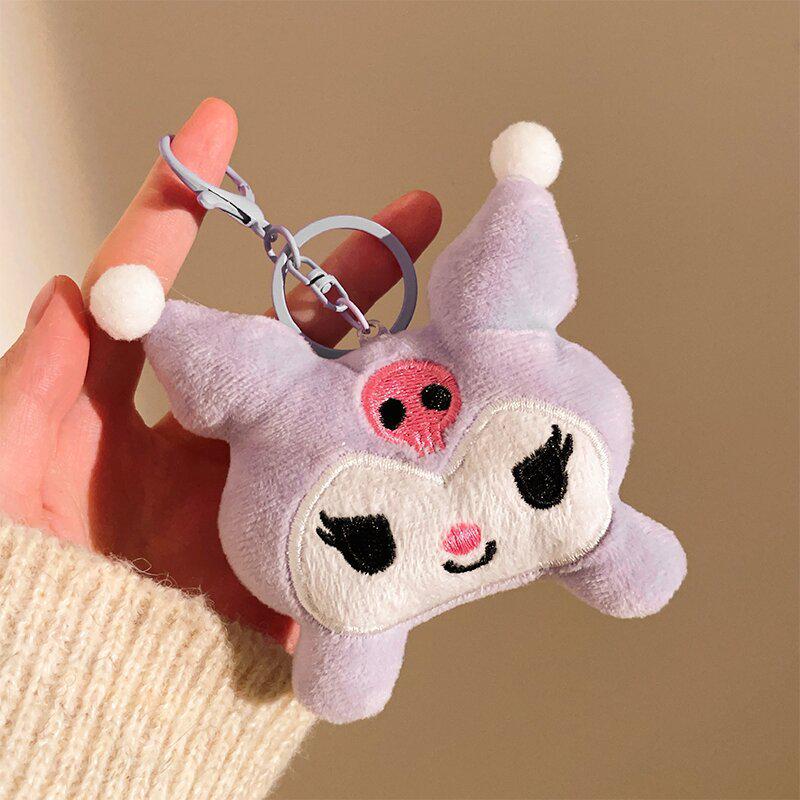Cartoon Plush Keychains & Girls' Bag Accessories - Small, Versatile Gifts