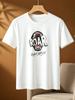 Men Women Casual Roar Print T Shirt Fashion Soft Short Sleeve Top Daily Wear Comfy Breathable Tee 
