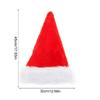 Christmas Santa Hat For Adults And Kids Xmas Red Long Plush Holiday Hats Comfort Velvet Party 2025 New Year Festive Supplies