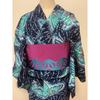 Used Arimatsu Shibori Butterfly Pattern Final Price 1000 Off Yukata Navy Blue