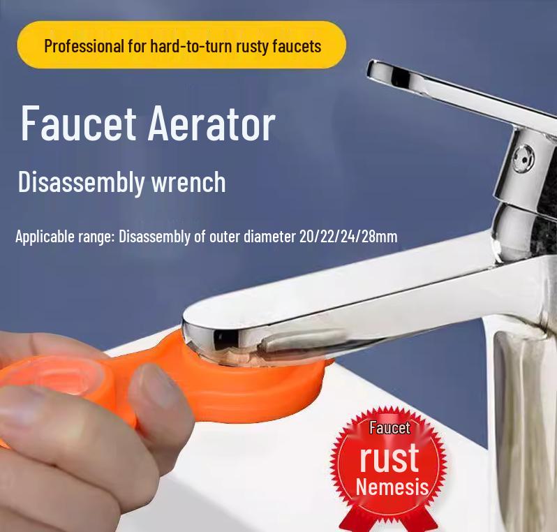 Eight-in-One Multifunctional Faucet and Pipe Wrench